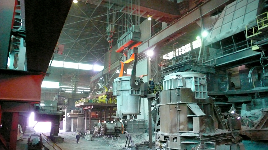 image of the inside the factory